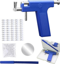 Kit De Piercing Para Orejas Pistola De Hacer Arete Oreja Maquina Perforar Oidos.