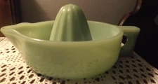 Vintage Sunkist Jadeite Juicer,Urianium,Glows, USA!