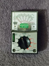 Universal Enterprises M20 Multi Meter Analog UEI Electrical - Untested 