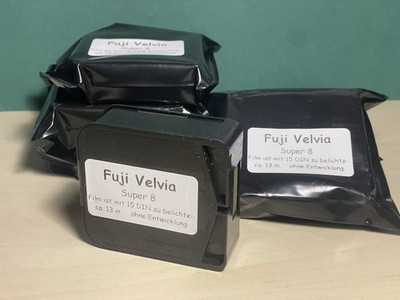 Fujifilm Velvia Super 8 Respooled