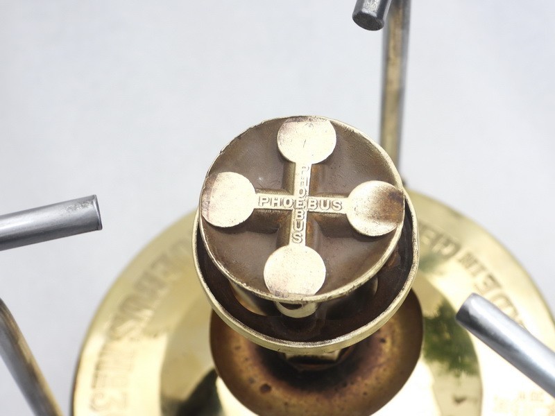 VGC VINTAGE ORIGINAL PHOEBUS NO.30 PORTABLE TRAVEL CAMP KEROSENE PRESSURE STOVE