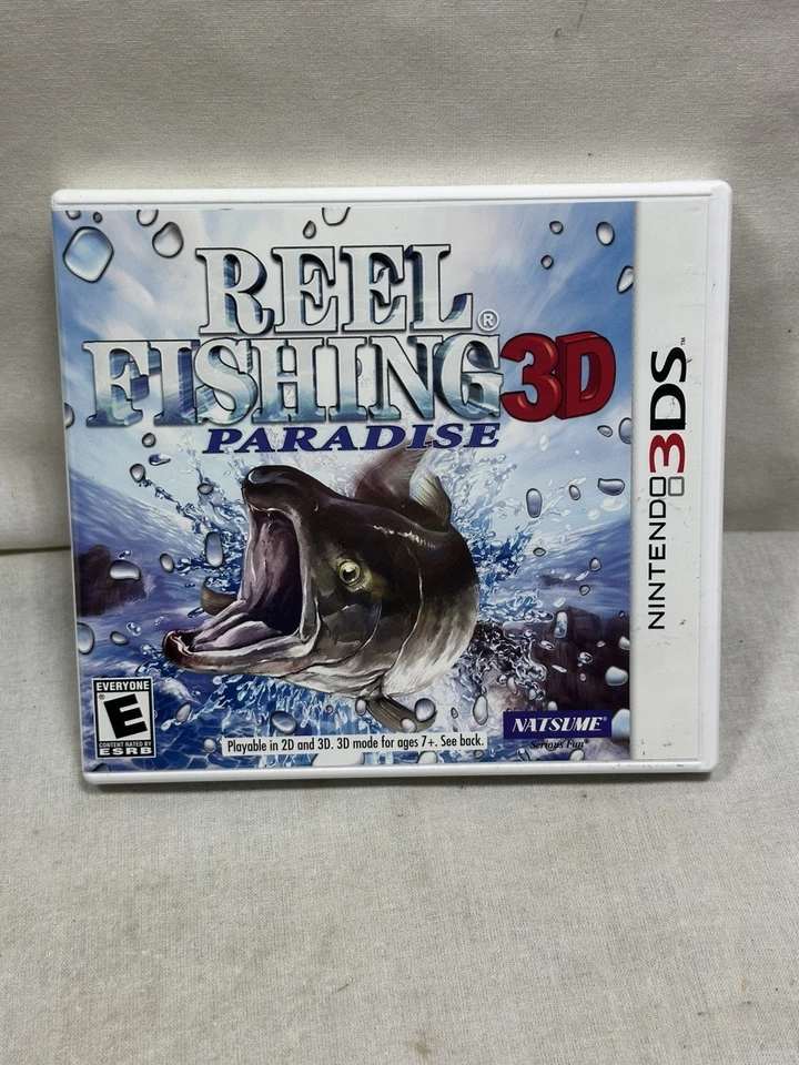 Reel Fishing Paradise 3D (Nintendo 3DS, 2011) - Complete and Tested - Image 2 of 4