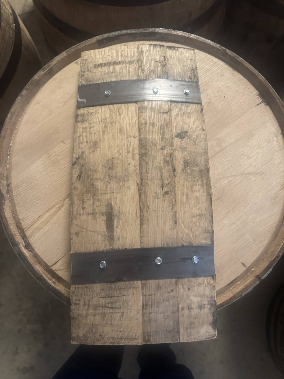 Rustic Bourbon Barrel Plaques “Free Shipping”