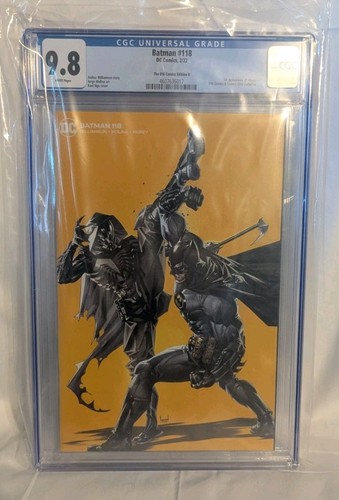 Batman #118 (2022) 616 Comics NGU Variant Cover B CGC 9.8 appearance The Abyss