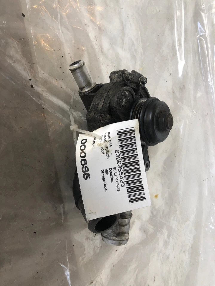 Ford Fusion V6 SE 2006 sedán motor de 3,0 L conjunto de bomba de refrigerante de agua OEM Foto 2 de 4