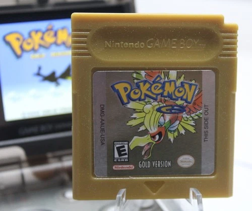 Pokemon Gold Version - Nintendo Gameboy Color - QUICKEST SHIPPING! ⚡