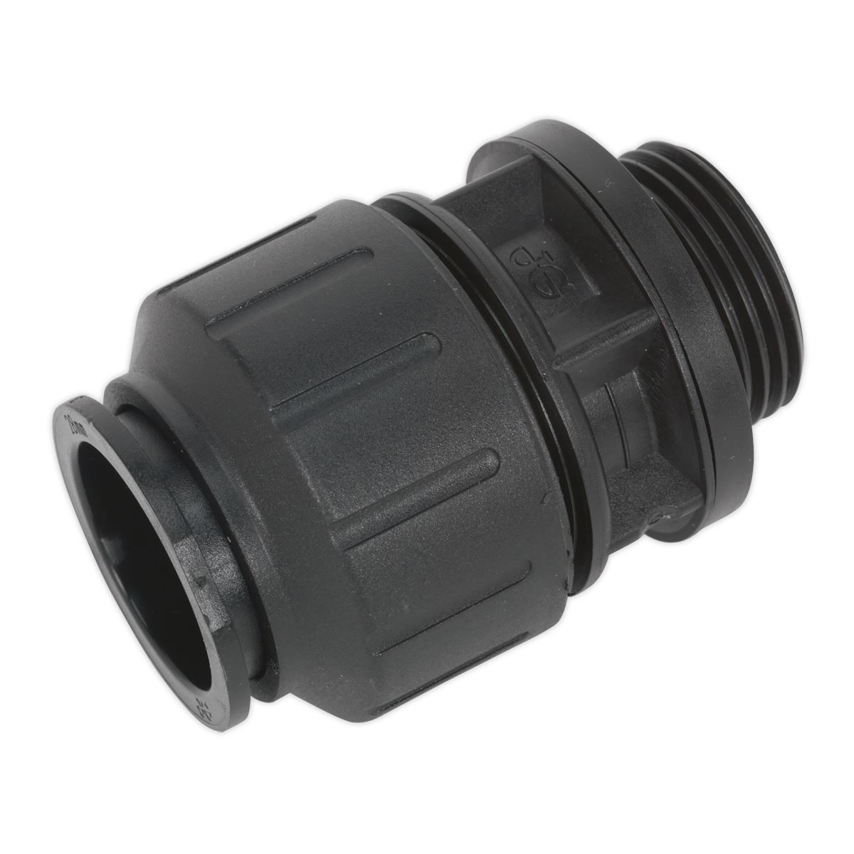 Sealey Men's Black Cas28sa 28Mm Straight Adaptor 1"Bsp - Pack Of 2 - Image 9