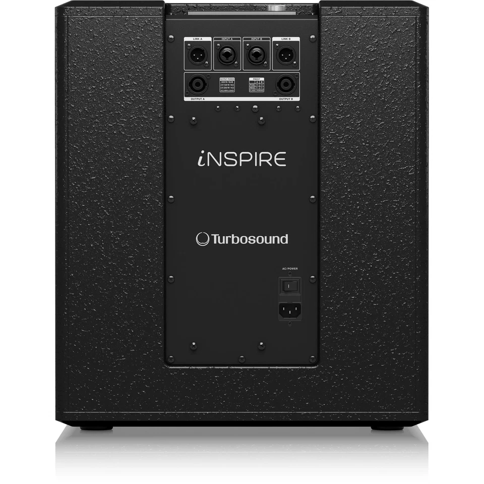 Subwoofer alimentado Turbosound iNSPIRE iP12B 1000W 12 pulgadas Foto 3 de 4