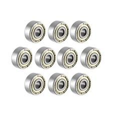 10pcs Deep Groove Ball Bearing 623ZZ Double Shield 3mmx10mmx4mm Chrome Steel