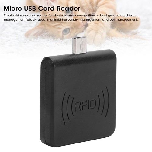 W86 Micro USB Mobile Phone Card Reader For Mobile ID Reader For Andr-oid FY - Afbeelding 6 van 14