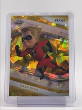 DASH PARR 2025 TOPPS CHROME DISNEY PIXAR SAPPHIRE GOLD REFRACTOR /50 Q5194