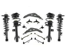 Fits 02-06 Mini Cooper Front & Rear Struts Lower Arm Ball Joints Tie Rods Links