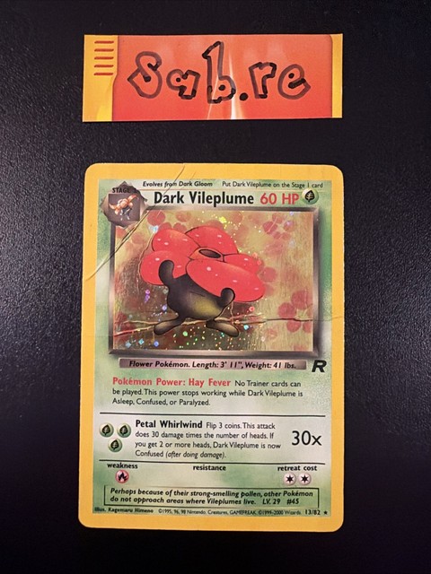 Dark Vileplume (13) (Team Rocket)