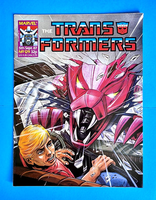 TRANSFORMERS #129 (VOL 1)  MARVEL UK COMIC  5th SEP 1987  VG  1ST PRINT
