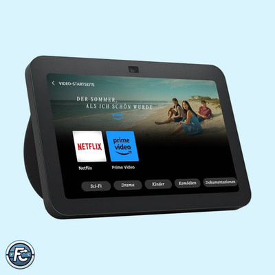 Echo Show 8 (Neueste Generation) | Smarter HD-Touchscreen mit 3D-Audio NEU&OVP 