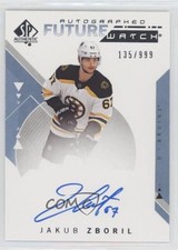 2018-19 SP Authentic Auto Future Watch 135/999 Jakub Zboril #217 Auto 1qu5