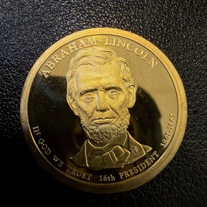 2010-S Abraham Lincoln Presidential Proof Dollar F7625