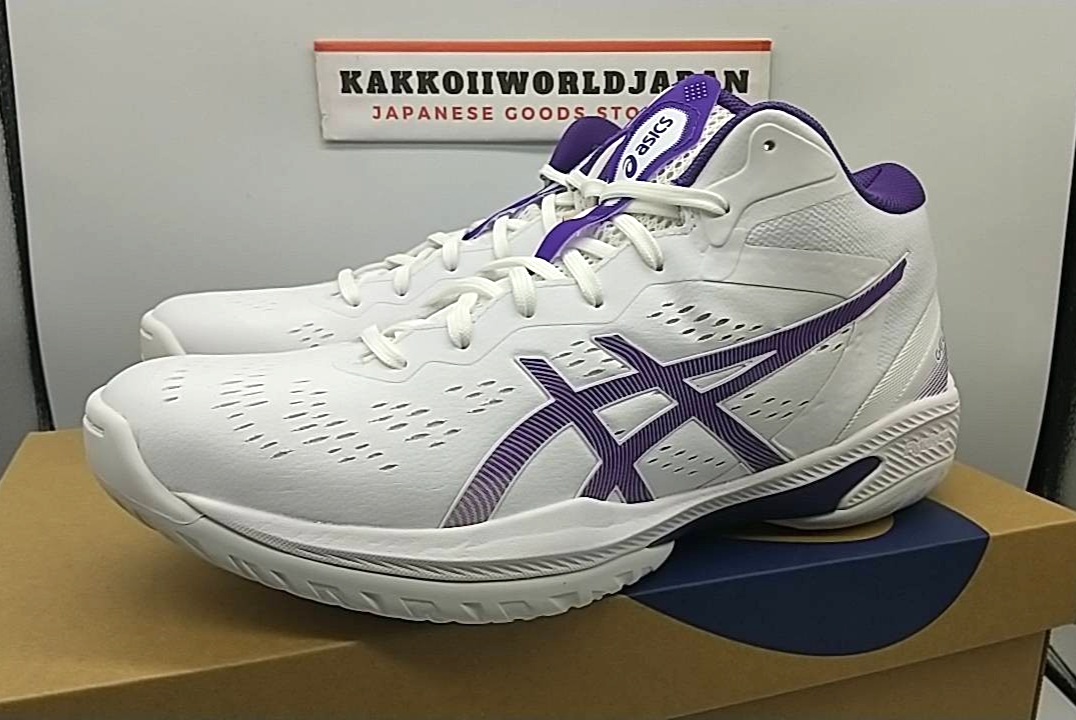 Asics Basketball shoes GELHOOP V16 White/Gentry Purple