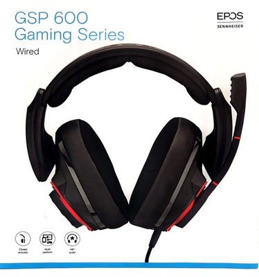 EPOS - Sennheiser GSP 600 Wired Closed Acoustic Gaming Headset ** NEW & SEALED**