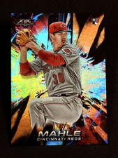 2018 Topps Fire ROOKIE ORANGE FOIL Tyler Mahle 283/299