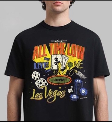 All time low Exclusive When We Were Young 2025 Vegas Merch T-shirt Size XL