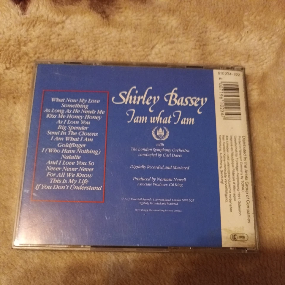 Shirley Bassey, I Am What I Am - Bild 2 von 2