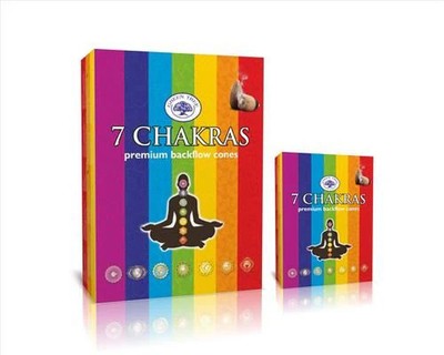 Green Tree 7 Chakras Backflow Incense Cones: Energieausgleich und spirituelle Ha