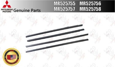 MITSUBISHI OEM Molding Front & Rear Set MR525755-58 For LANCER EVO