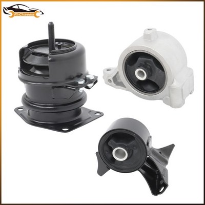 For Honda Pilot Acura MDX A4519HY A4551 A4523 Engine Motor Mount Set