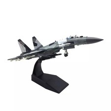 1/100 Alloy Russian SU35 Fighter Model Airplane Simulation Model Gift Toys