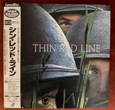 The Thin Red Line LaserDisc Japan PILF-2770 Terrence Malick Sean Penn TESTED!