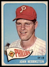 1965 Topps John Herrnstein #534 Ex-VgEx Combine Shipping
