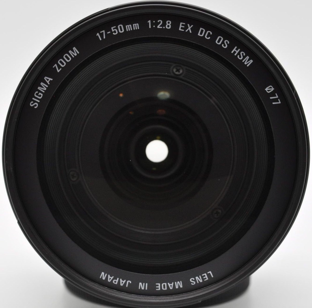 SIGMA 17-50mm F2.8EX DC OS HSM for Canon with handle & hood
