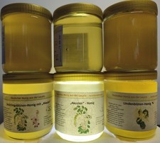 3x2 Frühlingsblütenhonig – Akazienhonig – Lindenhonig   Imkerhonig
