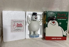 Vintage Frosty the Snowman Collectible Bobblehead Limited Edition Mervyn's COA