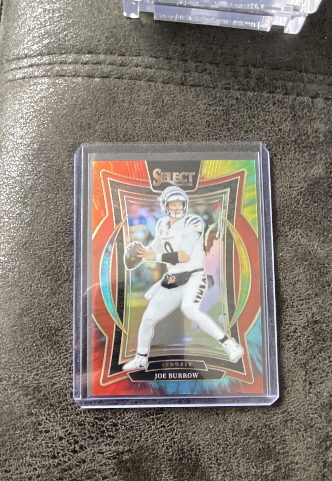2024 Panini Select Joe Burrow Concourse Tie-Dye Prizm /25!