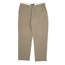 POLO RALPH LAUREN Chino Trousers Cotton Khaki Mens W34 L28