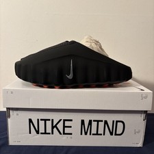 Nike Mind 001 Pregame Mules Slides Black - UK8 - Brand New ✅ - Fast delivery 🚚 