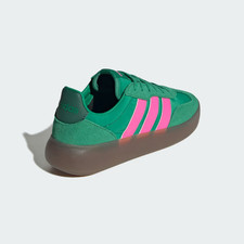 Adidas Women's size 8.5 Barreda Decode Semi Court Green/Lucid Pink Shoes JR3540