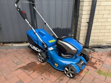 Hyundai 40V Cordless Rotary Lawnmower - Blue (HYM40LI420P) Used Good Condtion
