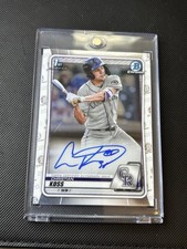 CHRISTIAN KOSS 2020 Bowman Chrome Prospects ~ Rockies 1st RC AUTO