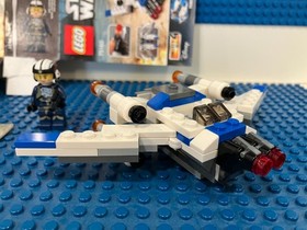 Lego Star Wars Rebel Pilot Minifigure SW0800, U-Wing Microfighter 75160 Set