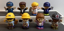 Fisher-Price Little People Random Career Figures Lot Of 8 6