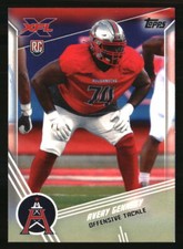 Avery Gennesy 2020 Topps XFL #163 FOOTBALL Card