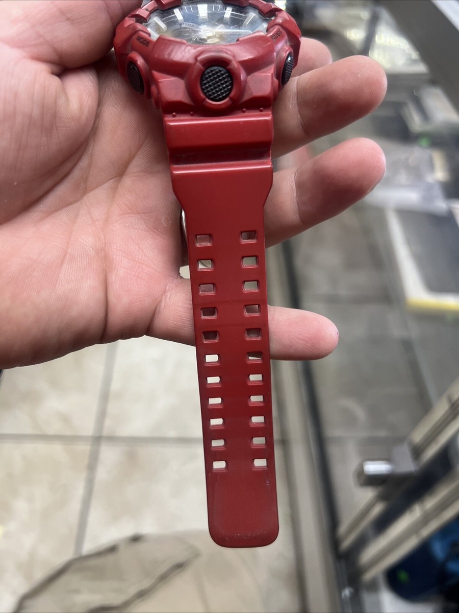 CASIO G-SHOCK GA-700-5522 Black/Red Rubber Quartz Digital CASIO G-SHOCK GA-700-5522 Black/Red Rubber Quartz Digital