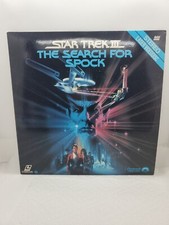 Star Trek III the Search For Spock Laserdisc Extended Play TESTED