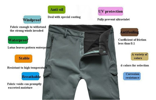 ESDY Lurker Shark skin Soft Shell TAD V 4.0 Gear Duty Waterproof Men Pants Gear - Picture 4 of 19