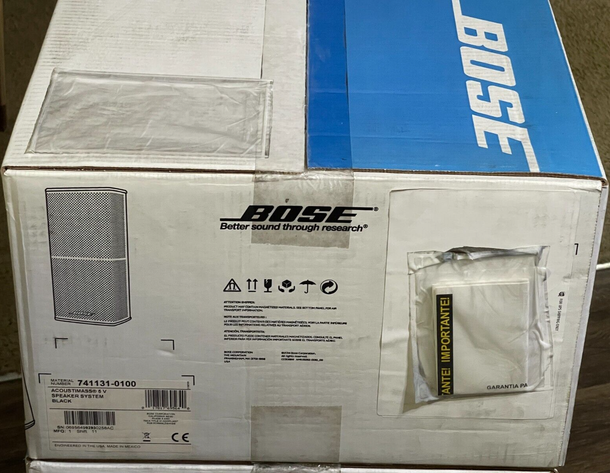 株daichBOSE SSS-1MC ACOUSTIMASS®5 Bose® Acoustimass® 5 Series V System