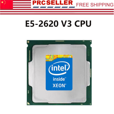 Intel Xeon E5-2620 V3 2.4GHz 6-Core 15M SR207 LGA 2011-3 85W Server Processor