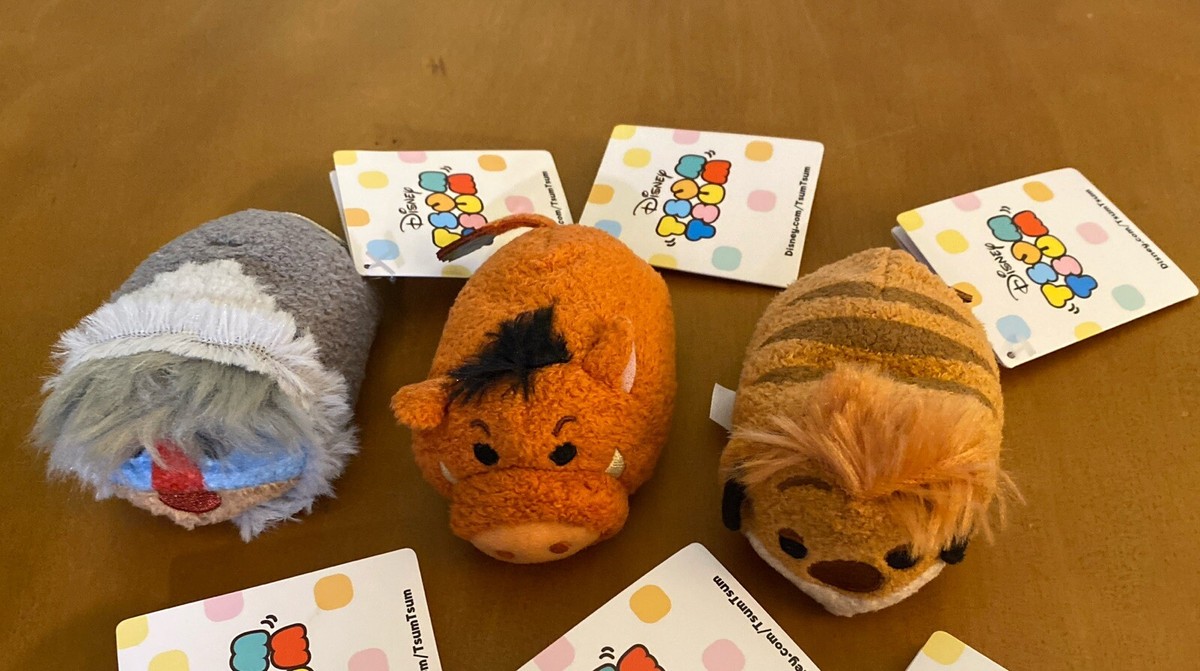 Disney Tsum Tsum's The Lion King Set of 9 3.5